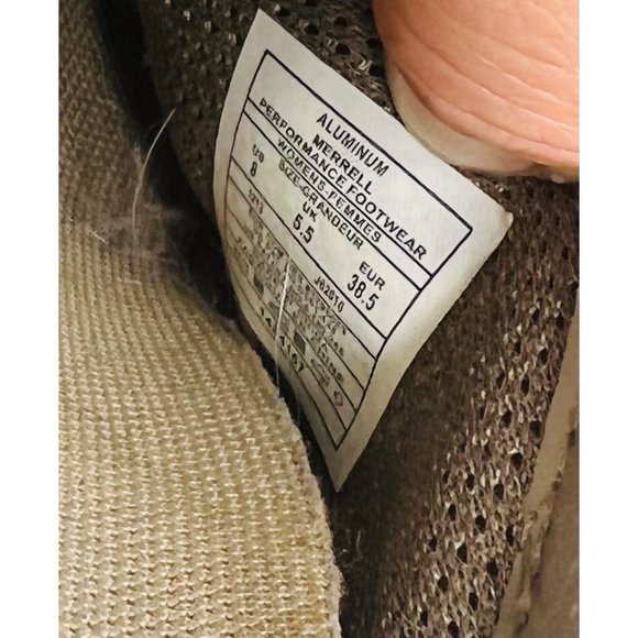 Merrell Encore Women's Slip On Mules Silver Birch Size 8 EUC - Picture 9 of 9